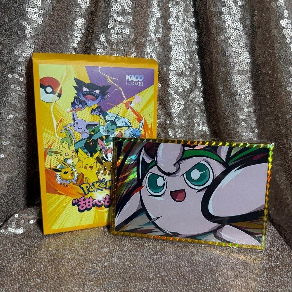 Pokemon Kado Board JigglyPuff 4"x6"
